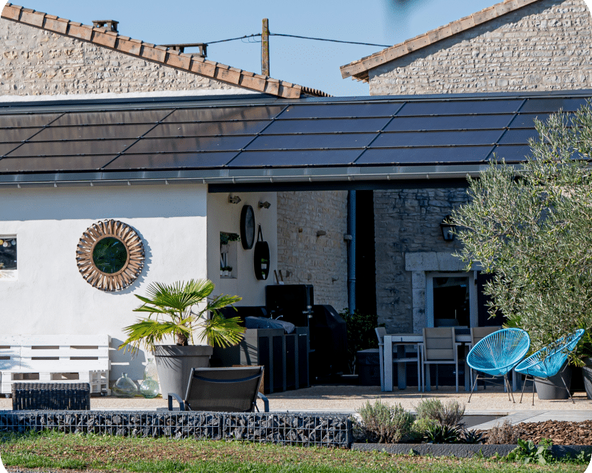 toiture panneaux solaires